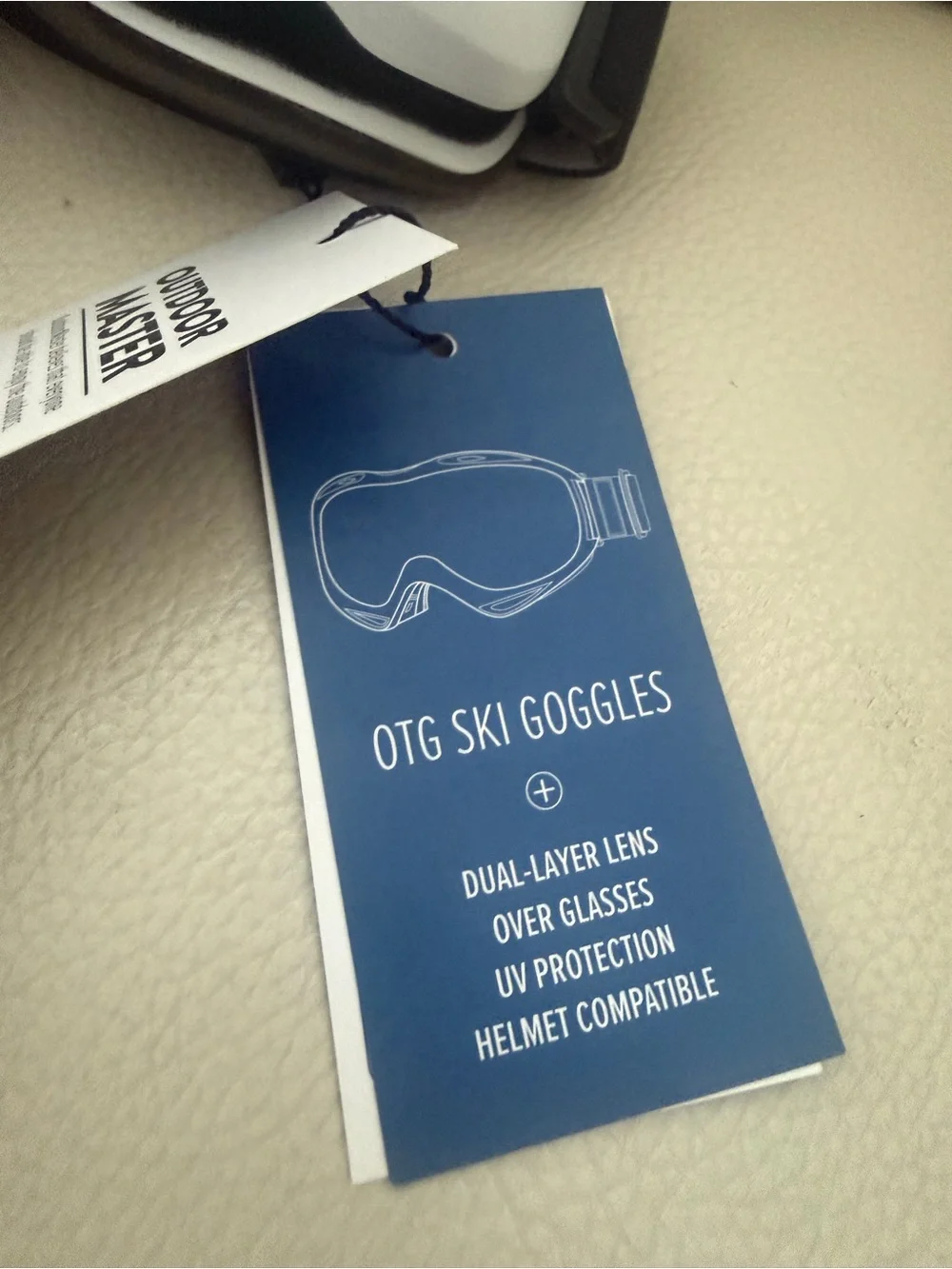 OutdoorMaster OTG Ski Goggles - Over Glasses Ski/Snowboard Goggles